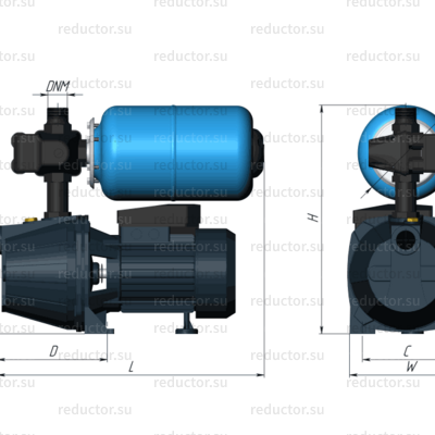 Насос UNIPUMP AUTO JET 80 L