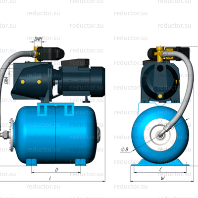 Насос UNIPUMP AUTO JSW 55