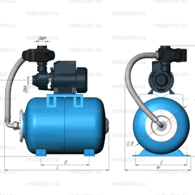 Насос UNIPUMP AUTO QB 60